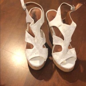 Lucky brand never worn wedges